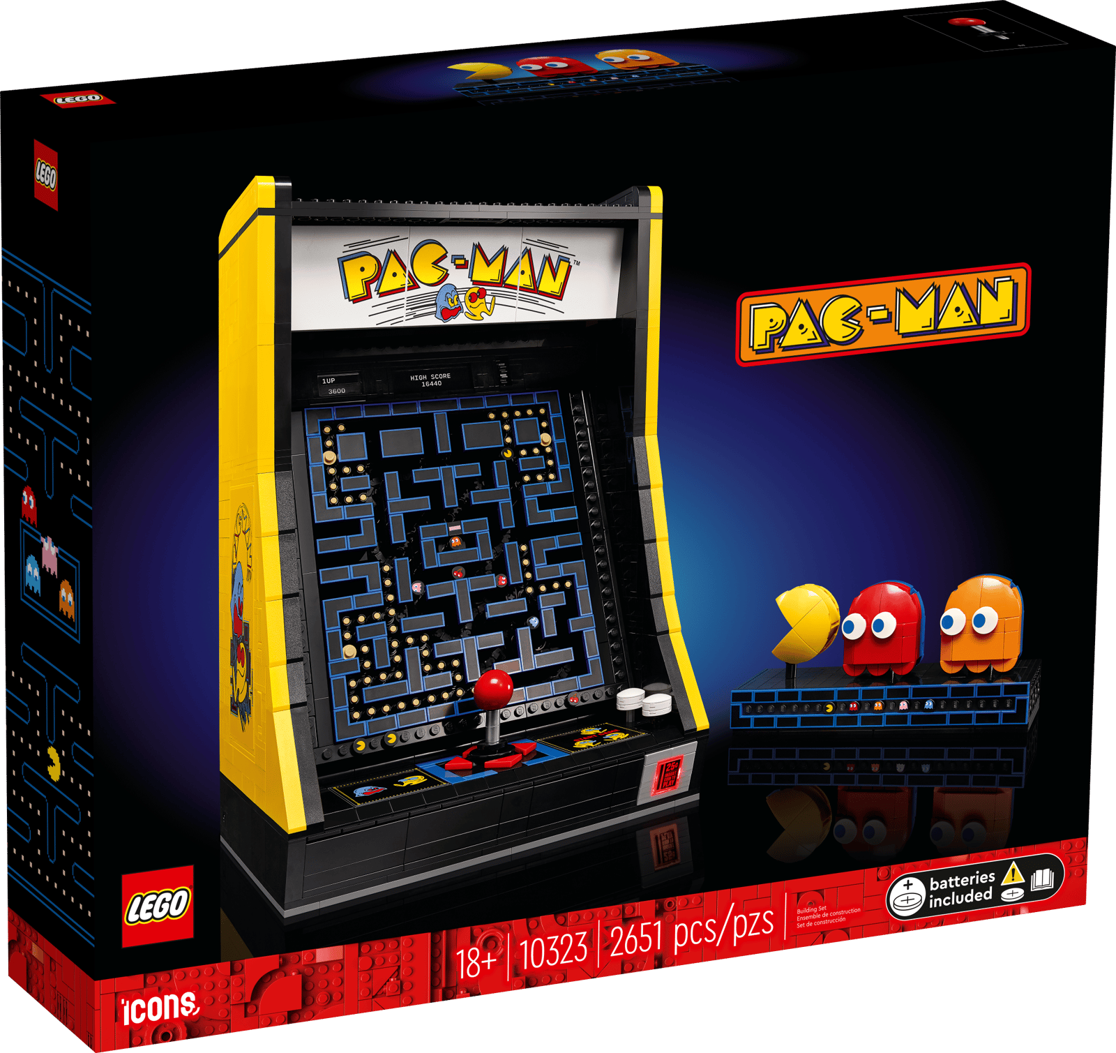 LEGO Icons: PAC-MAN Arcade #10323