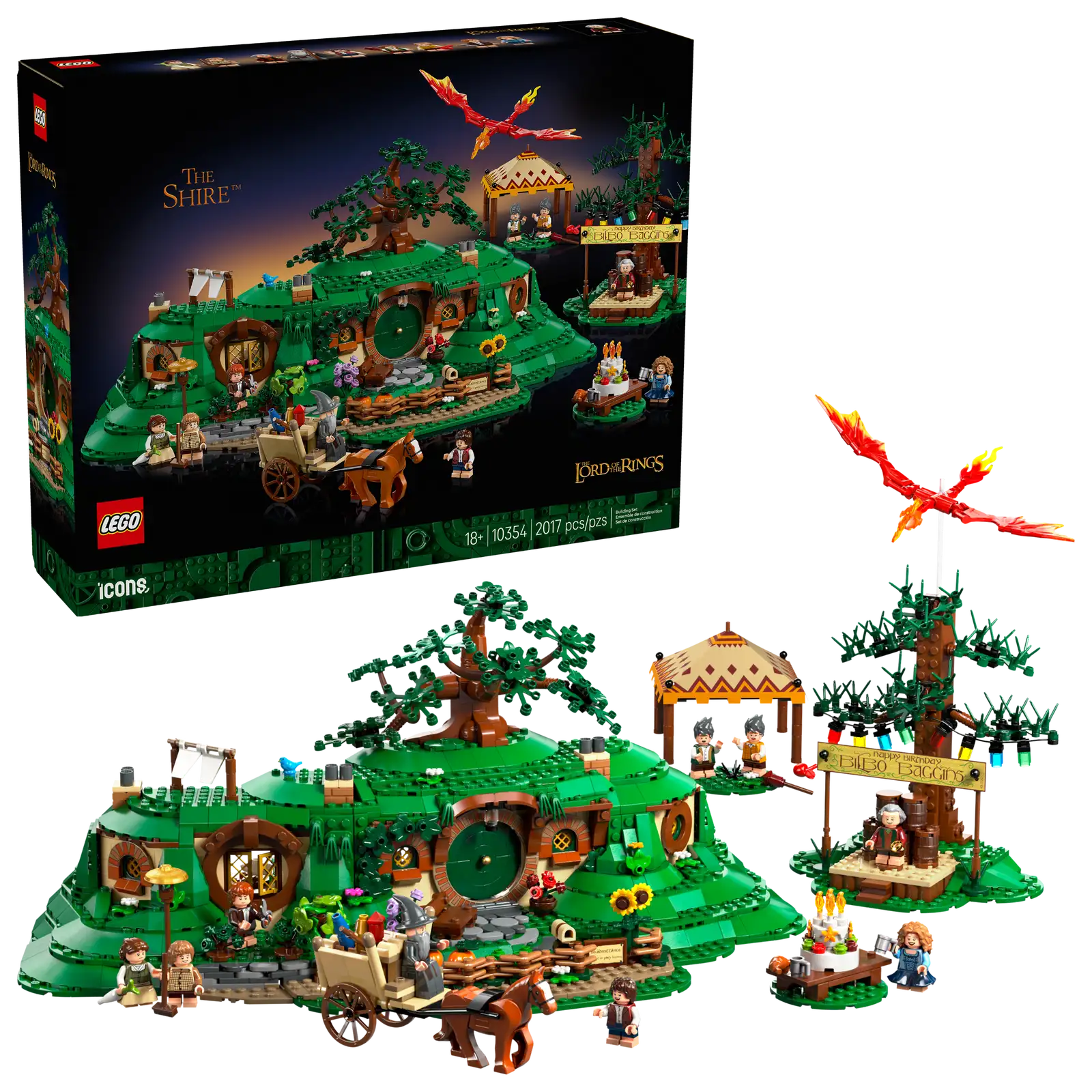 LEGO Icons The Lord of the Rings: The Shire