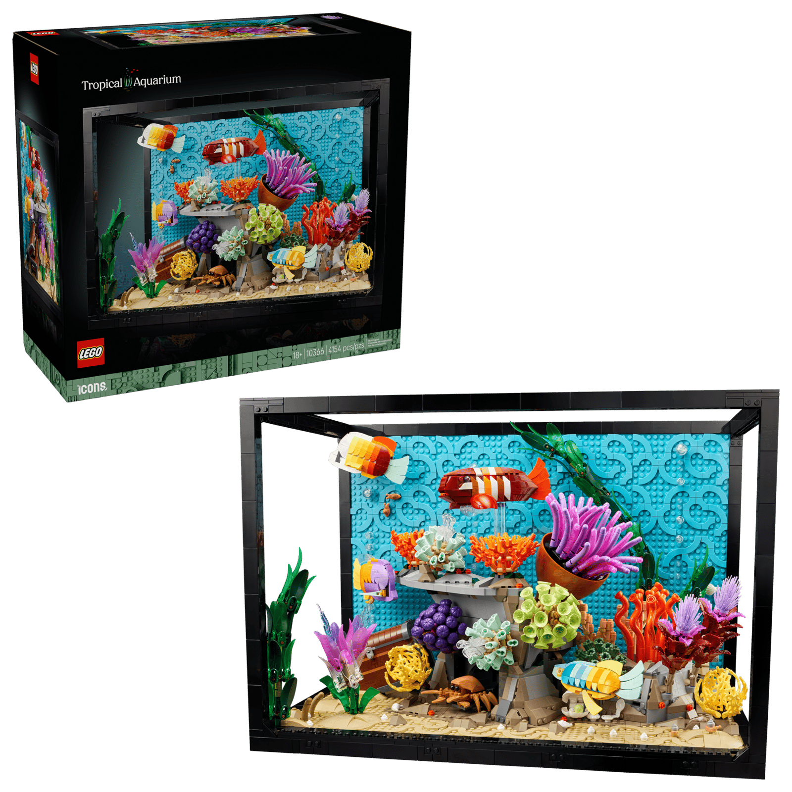 LEGO Icons Tropical Aquarium 10366