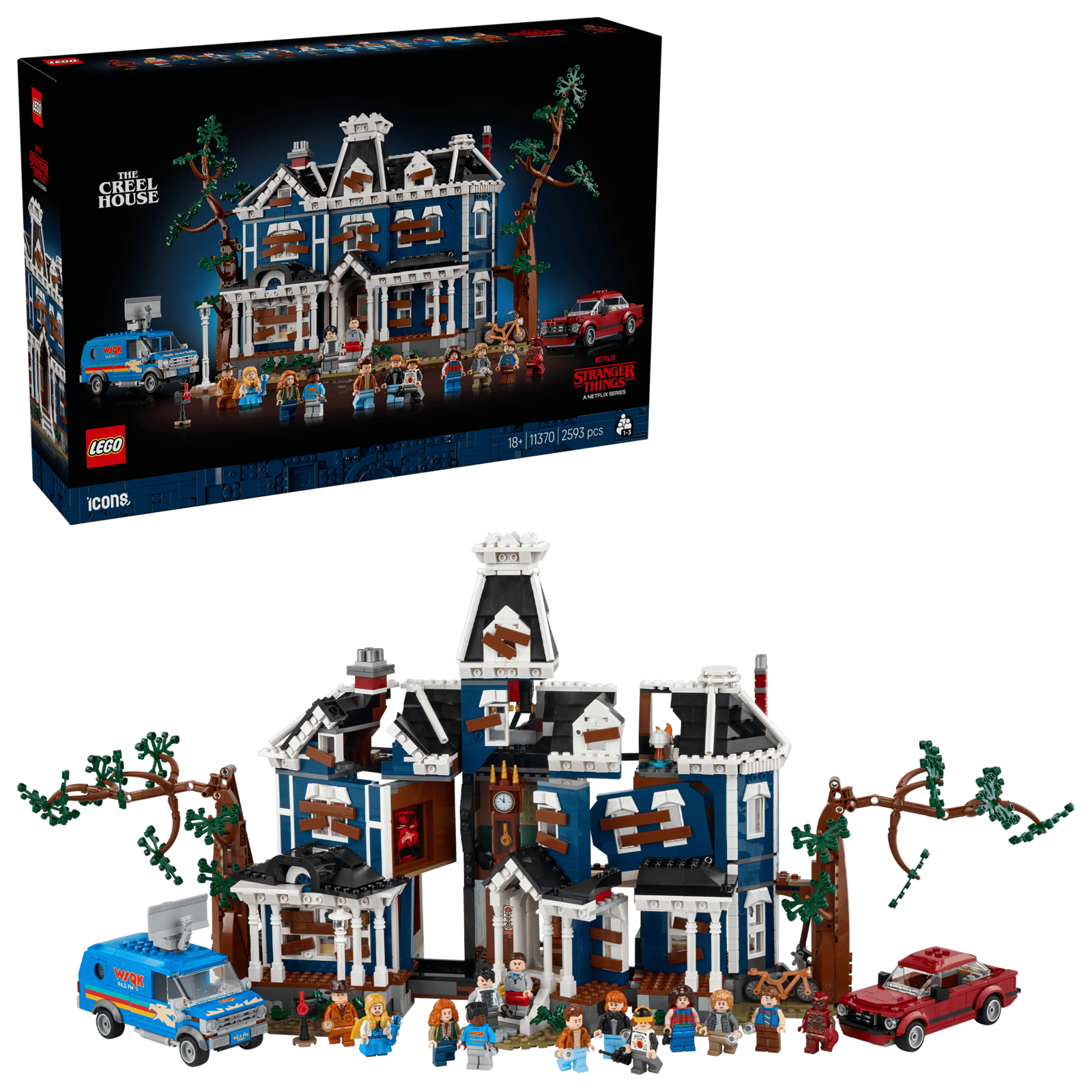 LEGO Icons Stranger Things: The Creel House 11370