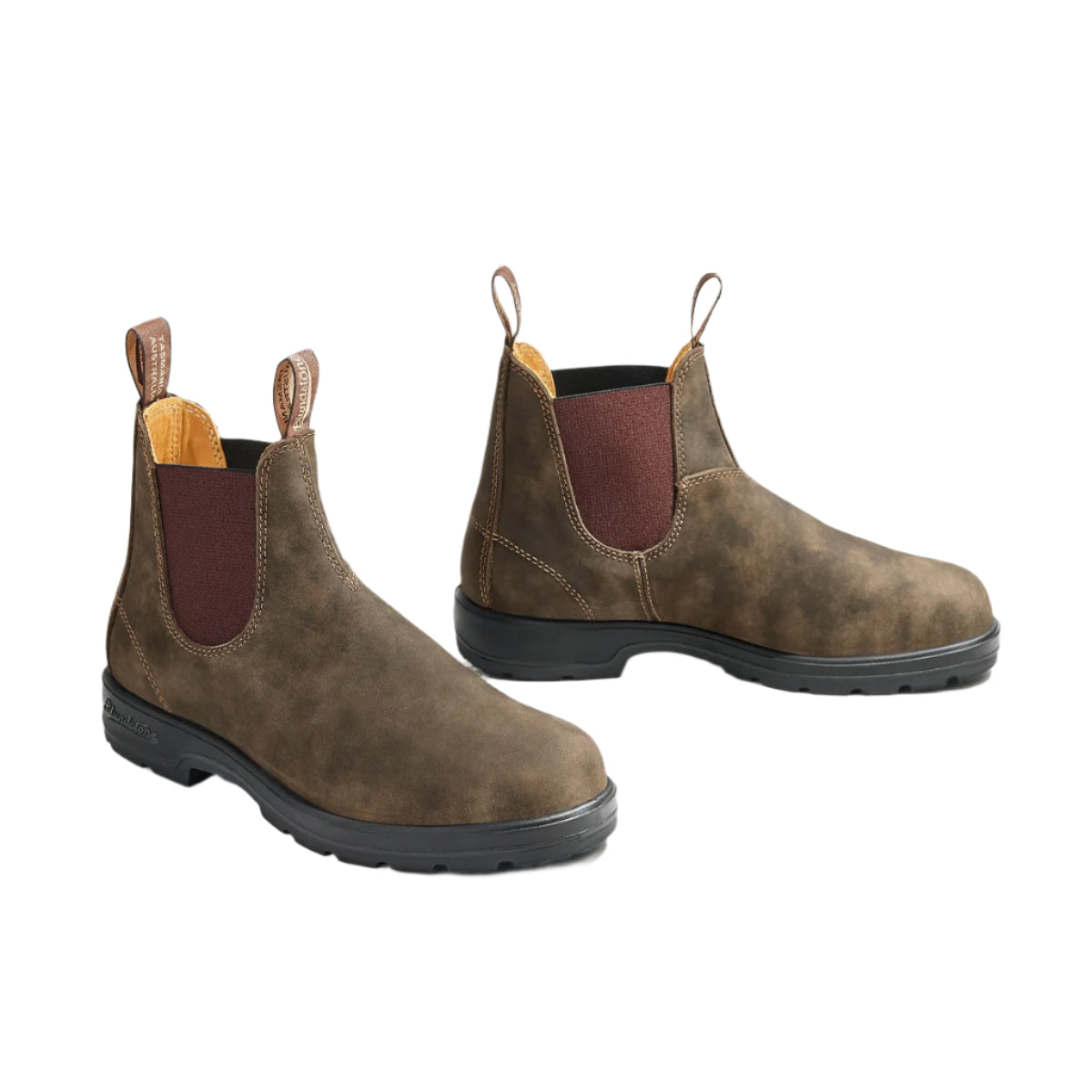 Blundstone Classics: Women's Chelsea Boot - Rustic Brown
