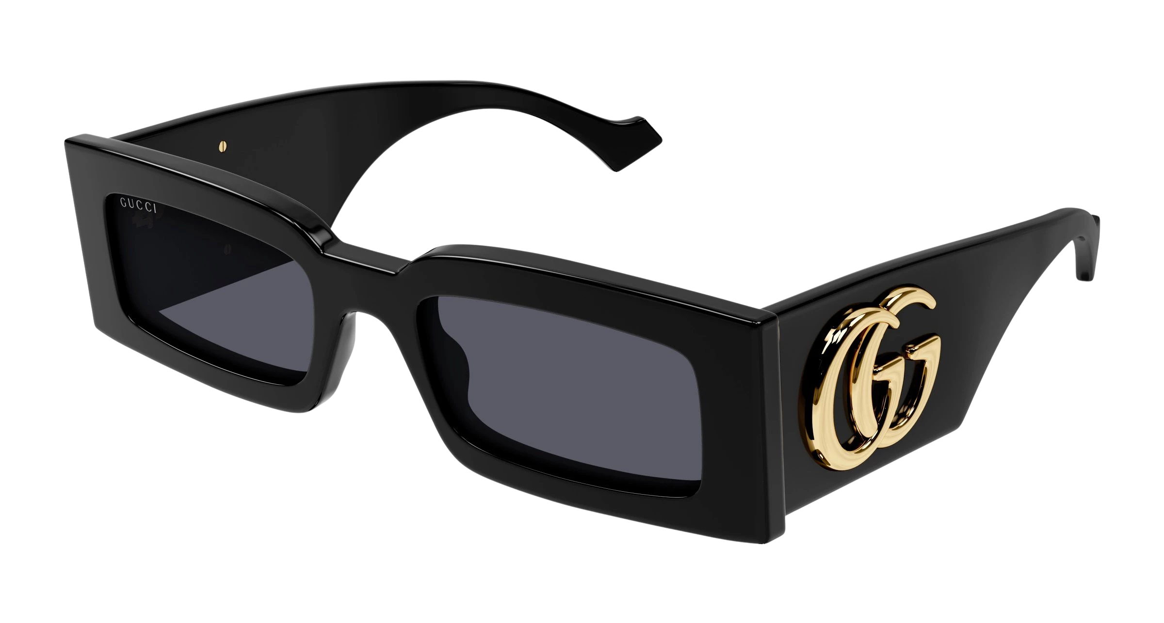 Gucci Rectangle Sunglasses Black - GG1425S