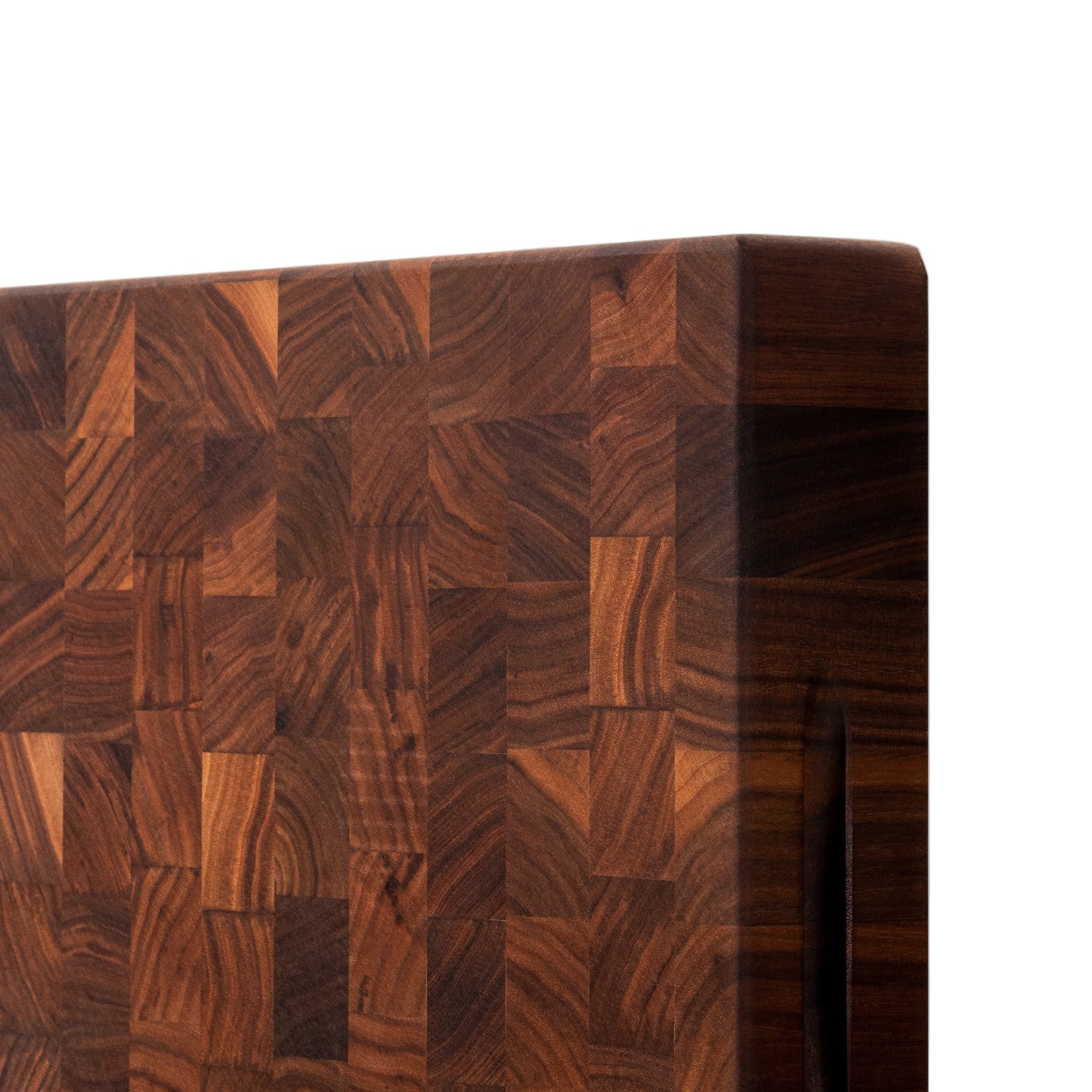 John Boos Walnut Square Chopping Block, Reversible, End Grain, 3" Thick (CCB Series)