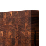 John Boos Walnut Square Chopping Block, Reversible, End Grain, 3" Thick (CCB Series)