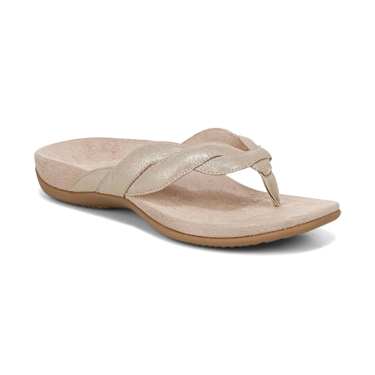 Vionic Women's Bella Braid Toe Post Sandal