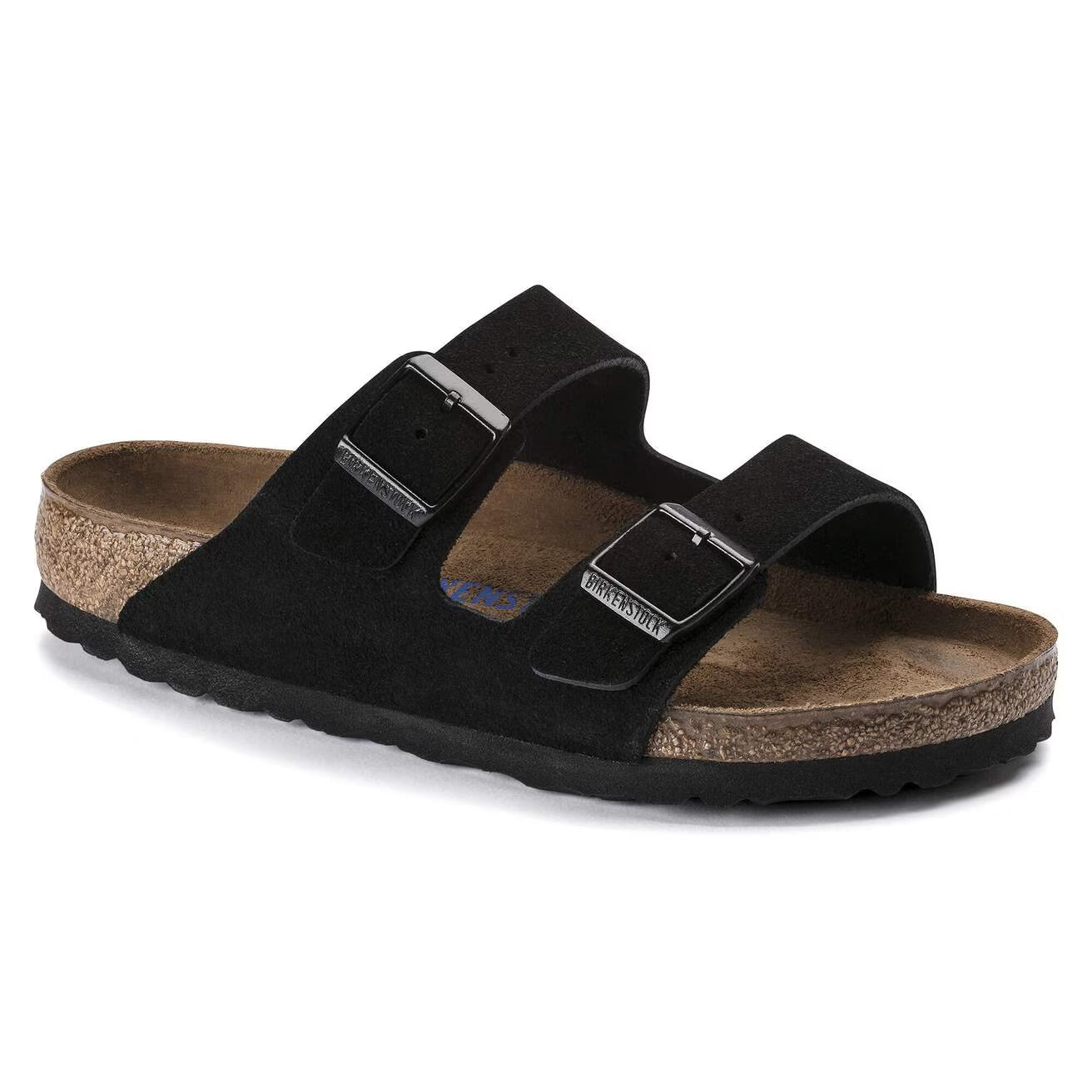 Birkenstock Unisex Arizona Soft Footbed Sandals in Suede Leather
