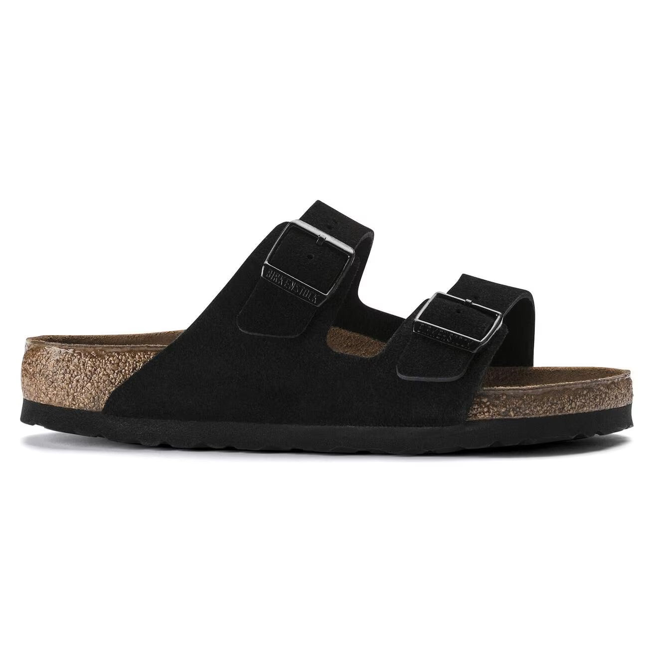 Birkenstock Unisex Arizona Soft Footbed Sandals in Suede Leather