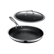 Hexclad 12" Hybrid Fry Pan with Lid