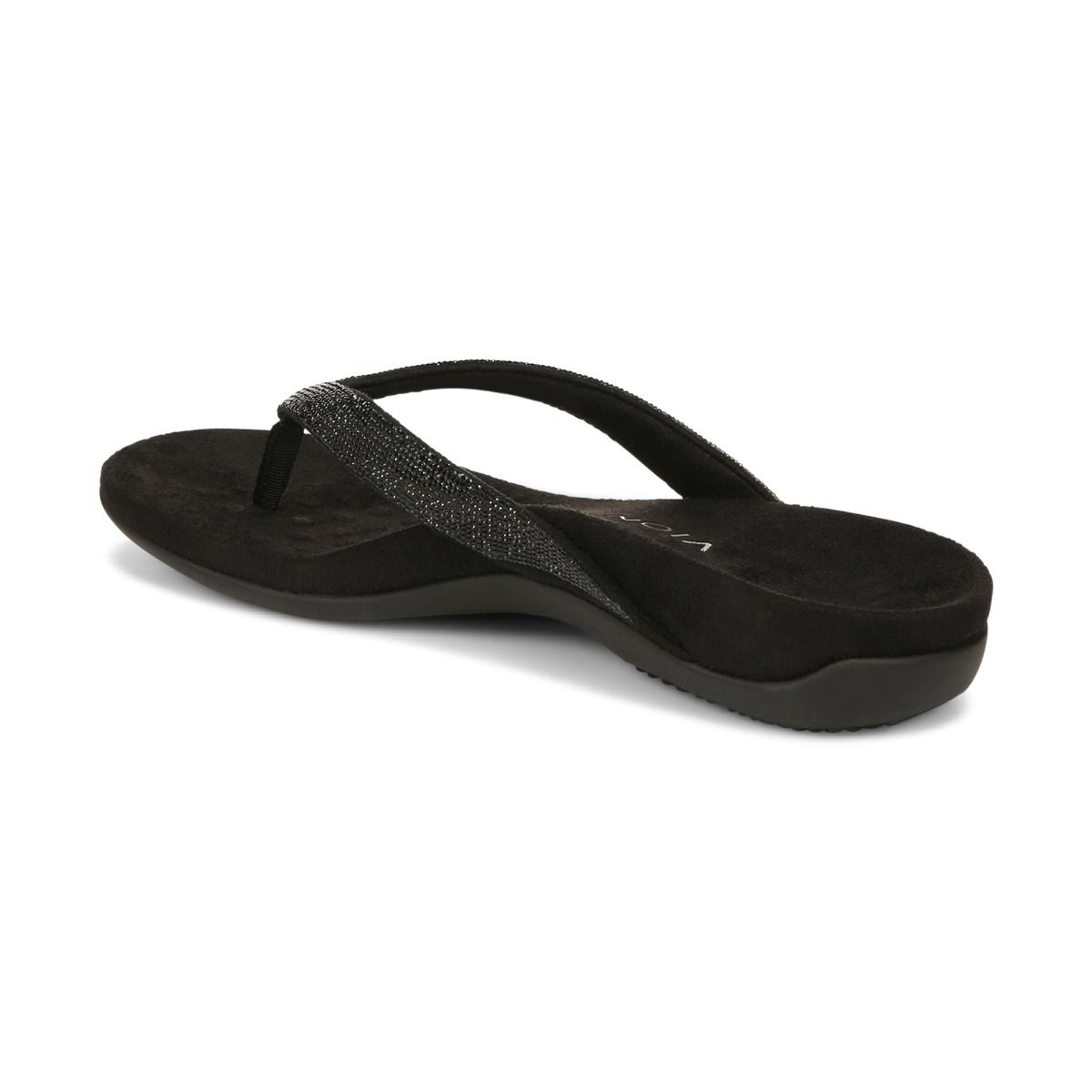 Vionic Women's Dillon Shine Toe Post Sandal