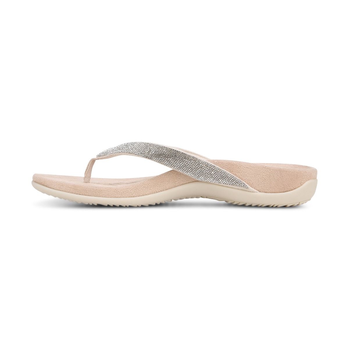 Vionic Women's Dillon Shine Toe Post Sandal