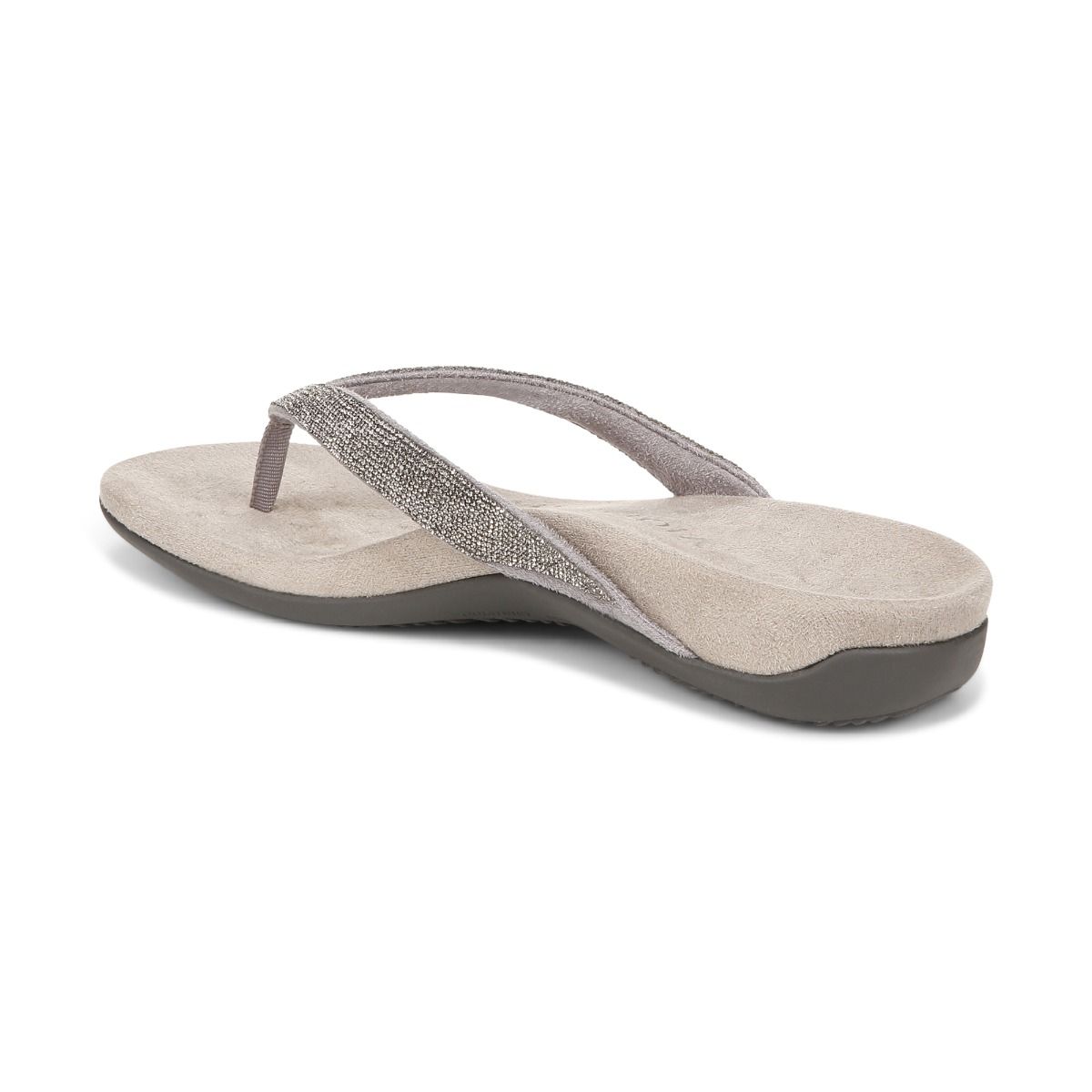 Vionic Women's Dillon Shine Toe Post Sandal