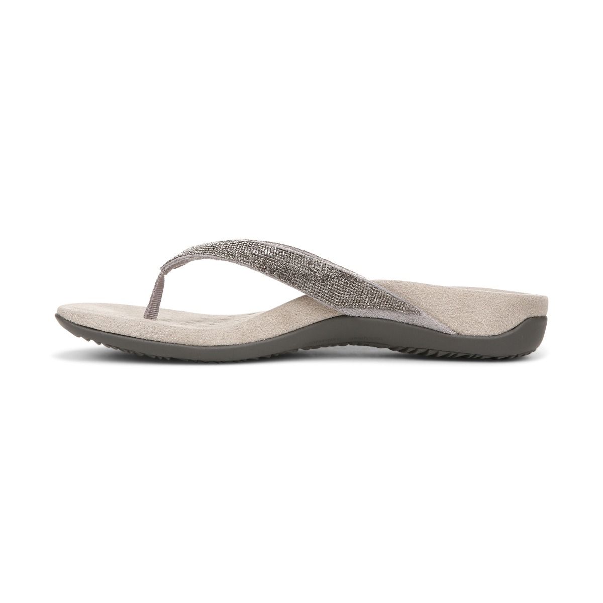 Vionic Women's Dillon Shine Toe Post Sandal
