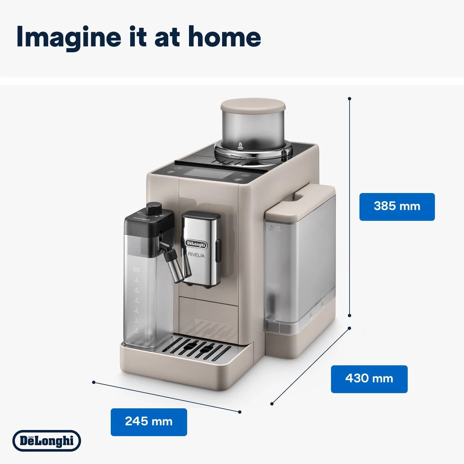De'Longhi Rivelia Fully Automatic Espresso Machine