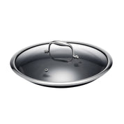 Hexclad 6-Piece Hybrid Frying Pan Set with Lids