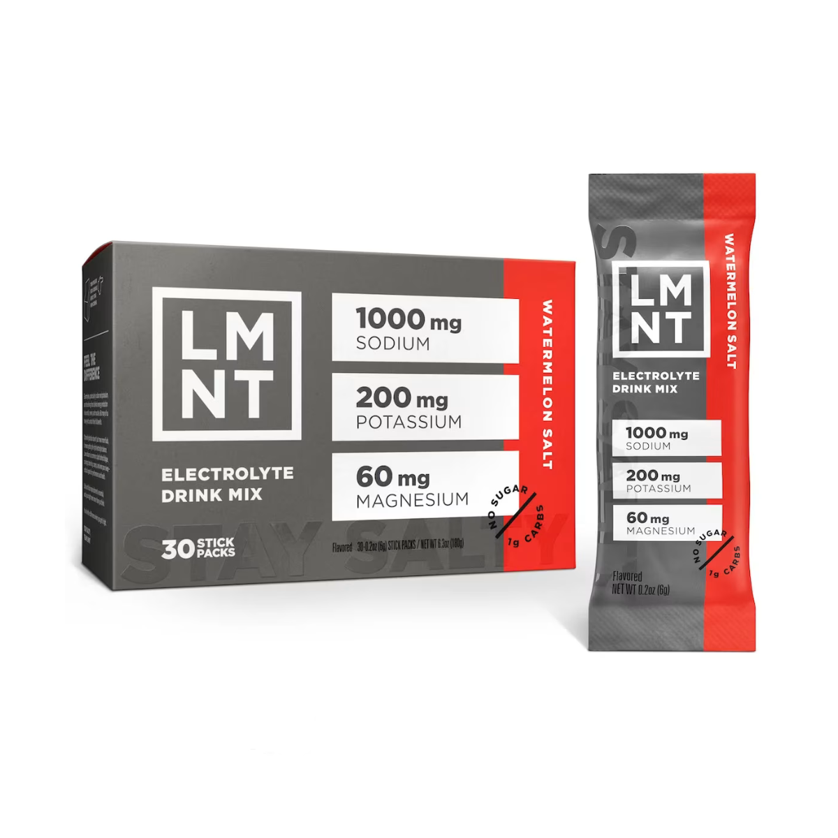 LMNT Zero-Sugar Electrolyte Powder Drink Mix - 30 Pack