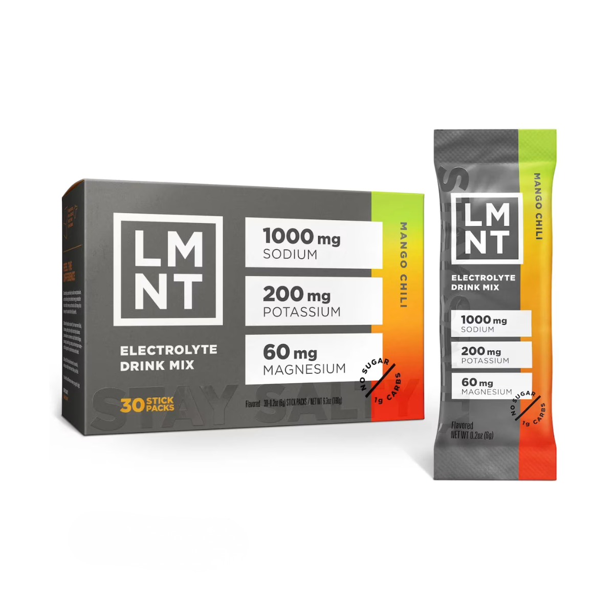 LMNT Zero-Sugar Electrolyte Powder Drink Mix - 30 Pack