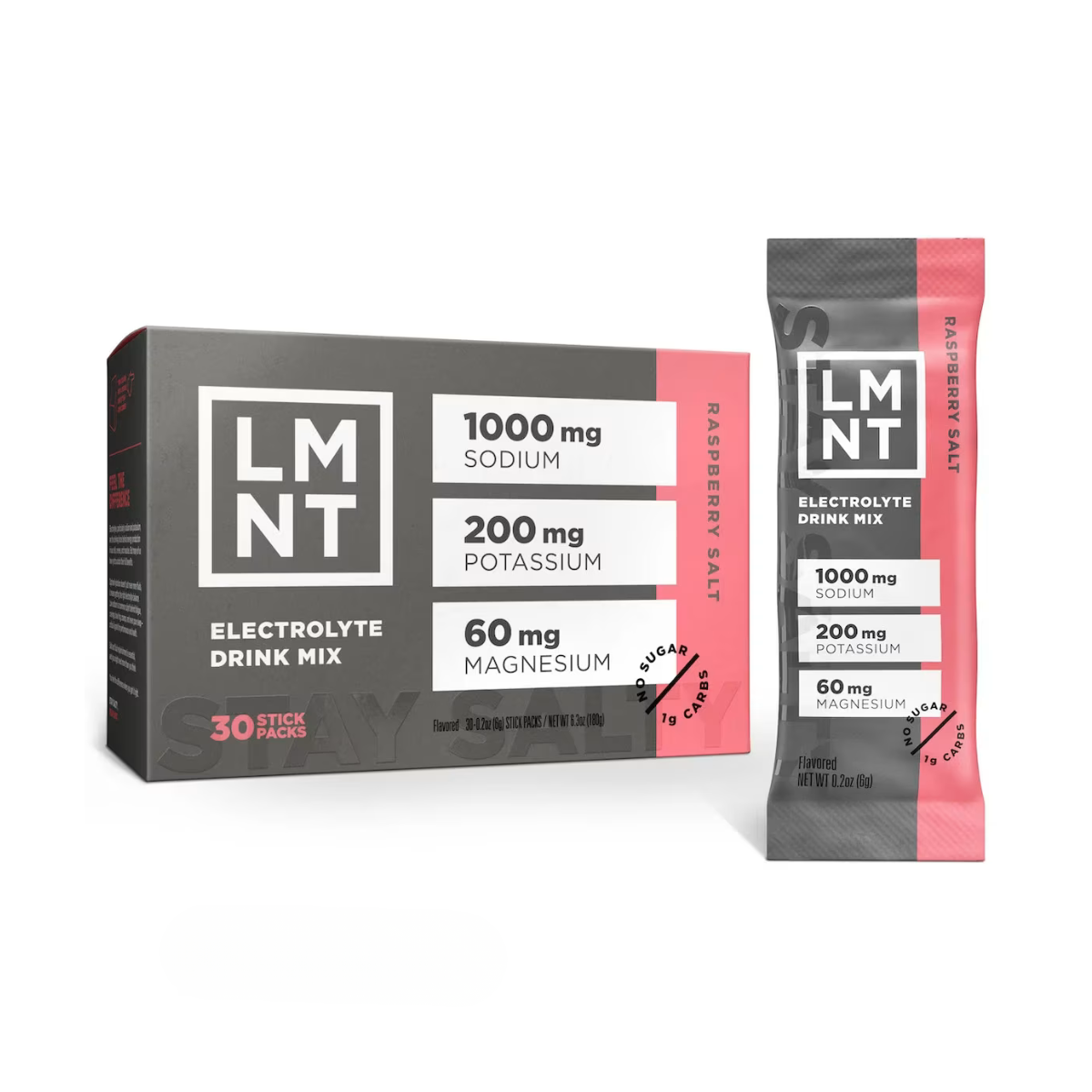 LMNT Zero-Sugar Electrolyte Powder Drink Mix - 30 Pack