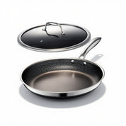 Hexclad 12" Hybrid Fry Pan with Lid