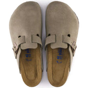 Birkenstock Boston Clog Soft Footbed in Suede Leather