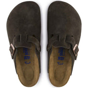 Birkenstock Boston Clog Soft Footbed in Suede Leather
