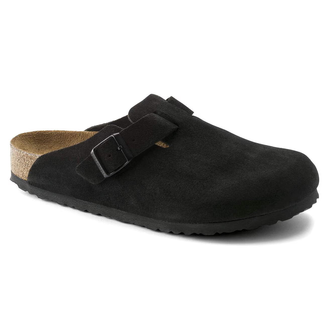 Birkenstock Boston Clog Soft Footbed in Suede Leather