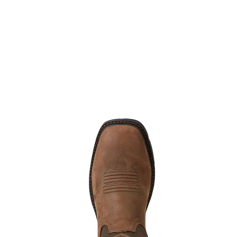 Ariat Men's Groundbreaker Wide Square Toe Waterproof Steel Toe Work Boot