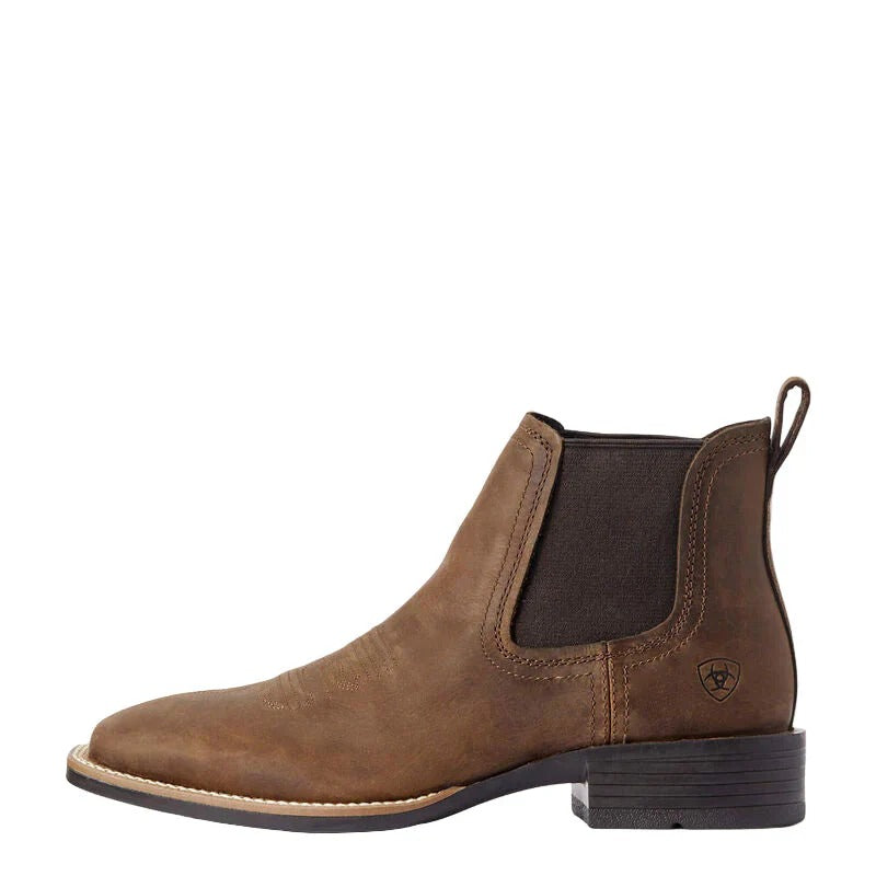 Ariat Men's Booker Chelsea Wide Square Toe Western Boot