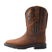 Ariat Men's Sierra Shock Shield Patriot Wide Work Boot