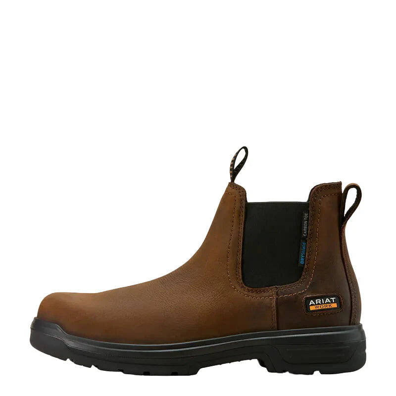Ariat Men's Turbo Chelsea CSA Waterproof Carbon Toe Work Boot