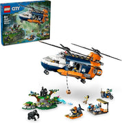 LEGO City Jungle Explorer Helicopter at Base Camp