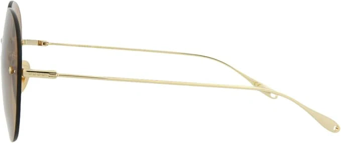 Gucci Oval Sunglasses Gold/Brown - GG1149S
