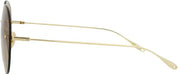 Gucci Oval Sunglasses Gold/Brown - GG1149S