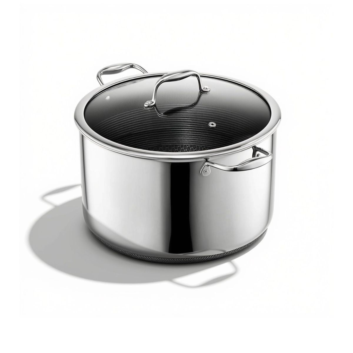 Hexclad Hybrid Stock Pot with Lid