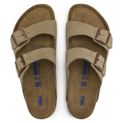 Birkenstock Unisex Arizona Soft Footbed Sandals in Suede Leather