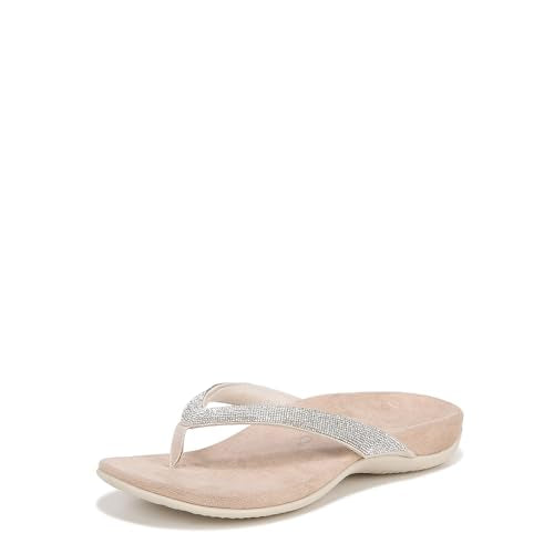 Vionic Women's Dillon Shine Toe Post Sandal