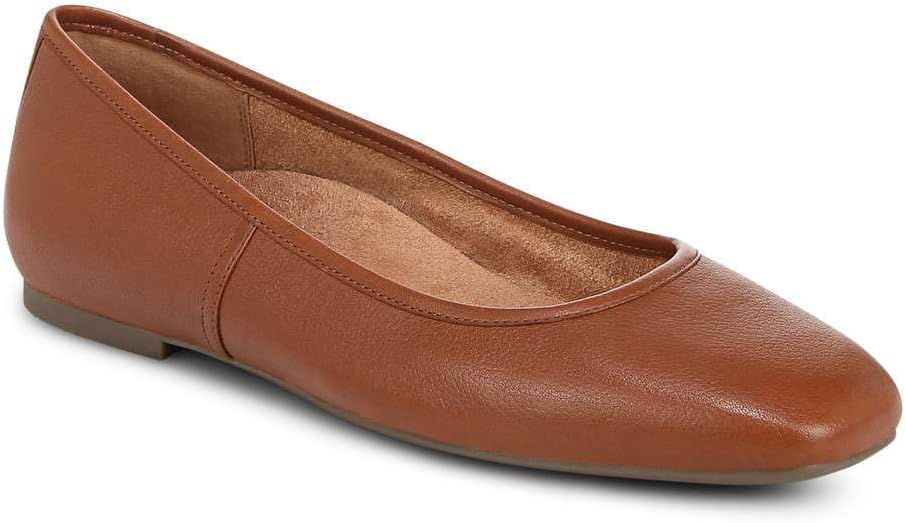 Vionic Women's Orinda Square Toe Ballet Flat
