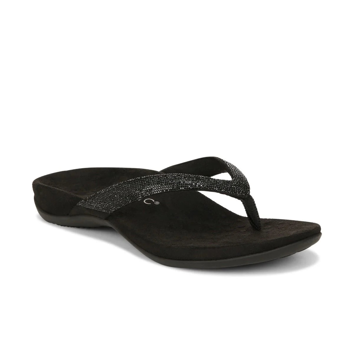 Vionic Women's Dillon Shine Toe Post Sandal