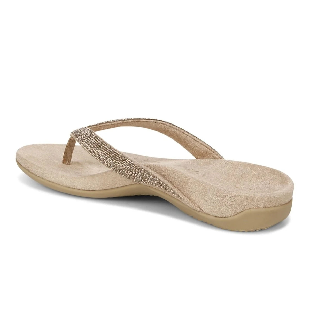 Vionic Women's Dillon Shine Toe Post Sandal