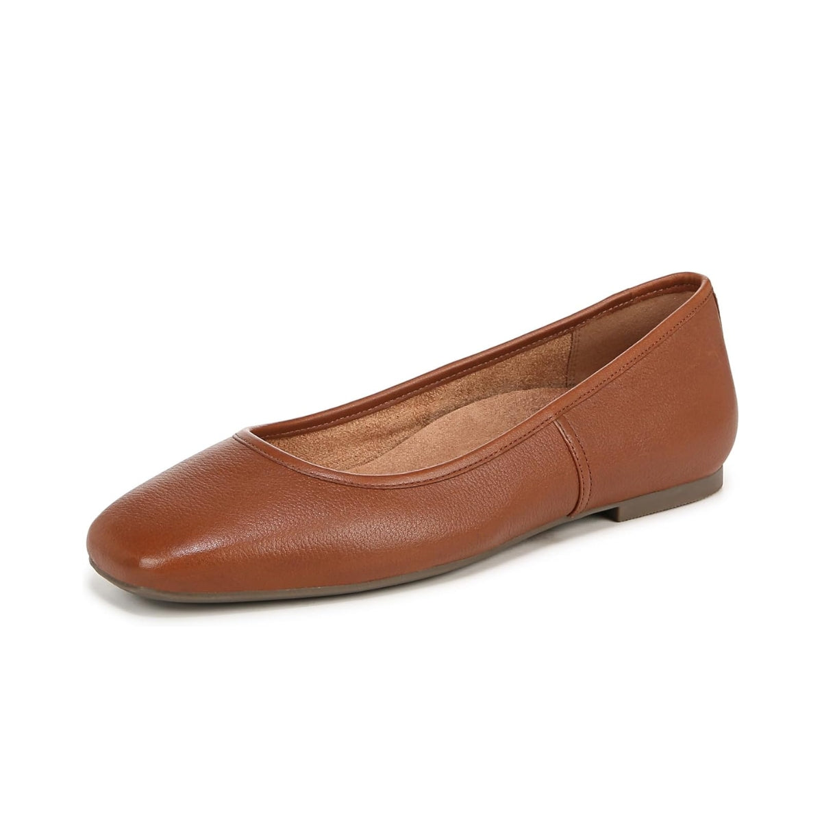 Vionic Women's Orinda Square Toe Ballet Flat