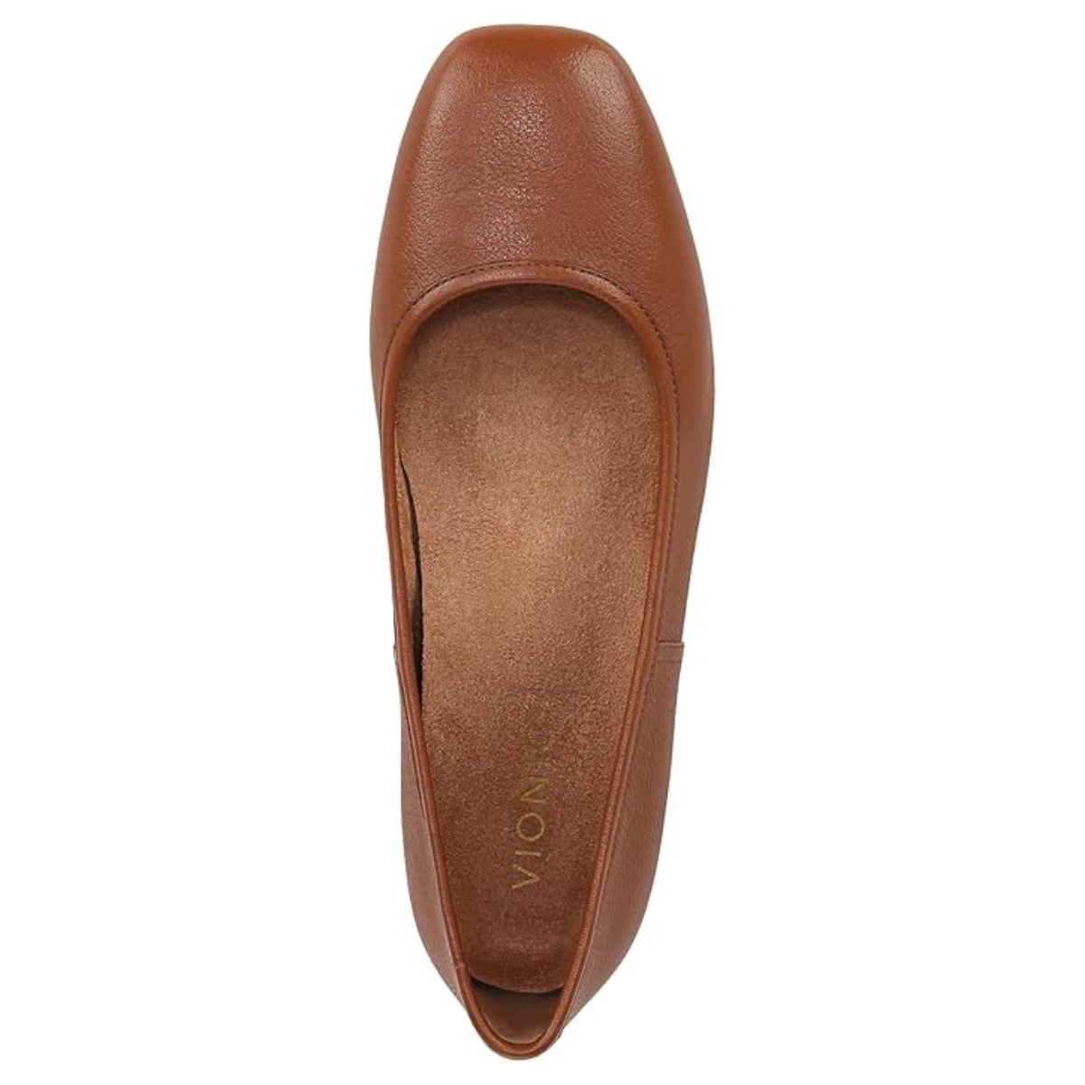 Vionic Women's Orinda Square Toe Ballet Flat